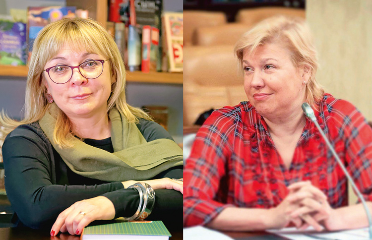 Ольга Муравьева и Татьяна Мантула