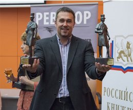 Директор издательства «РОСМЭН» Борис Кузнецов желает нам процветания